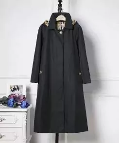 burberry vintage trench 2018 femmes london botton veste hoodie black